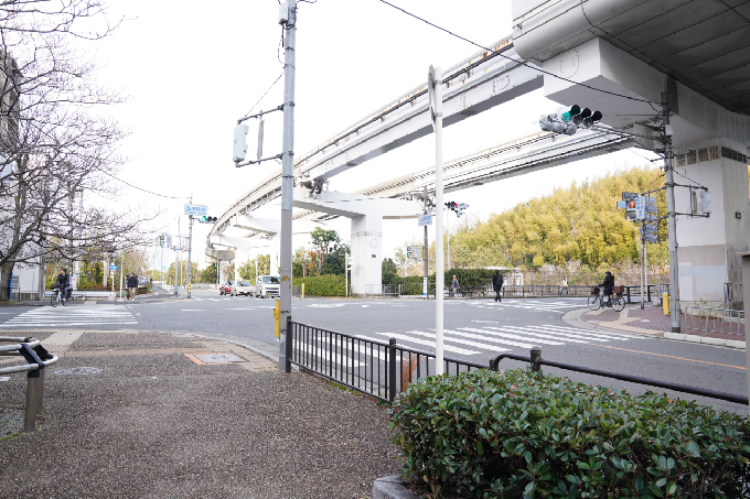 6山田駅からこうつ歯科・矯正歯科（阪大病院前ルート）