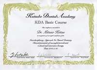 KDA(Katsube Dental Academy)Basic course